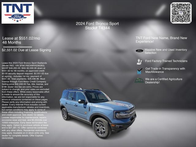 new 2024 Ford Bronco Sport car