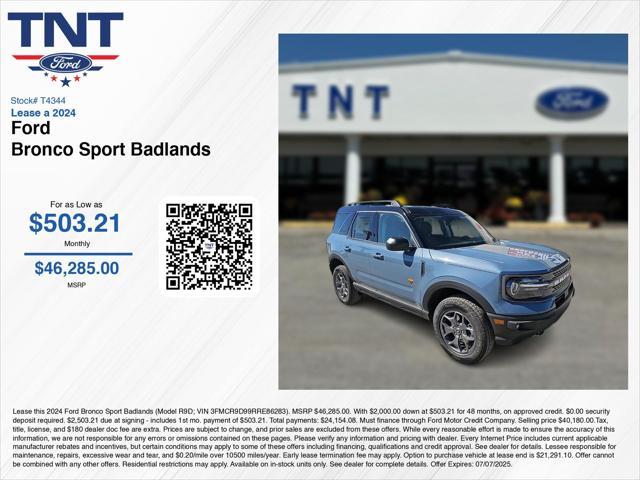 new 2024 Ford Bronco Sport car