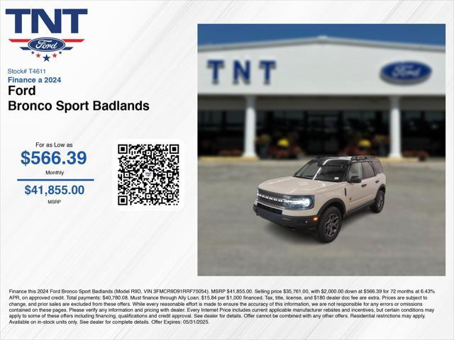 new 2024 Ford Bronco Sport car