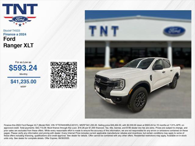 new 2024 Ford Ranger car