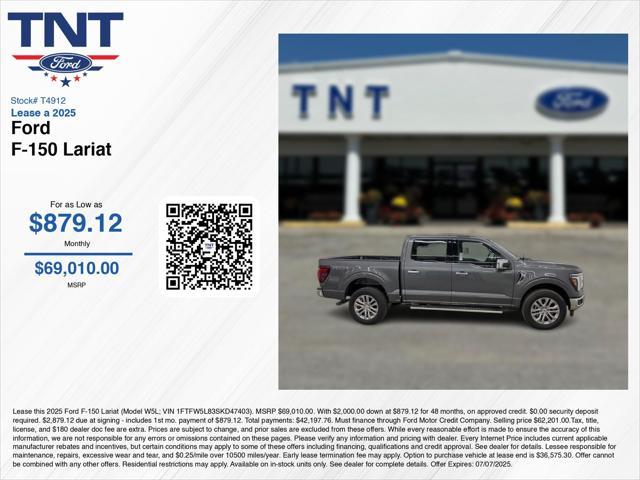 new 2025 Ford F-150 car