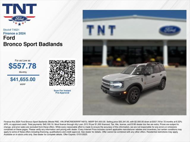new 2024 Ford Bronco Sport car