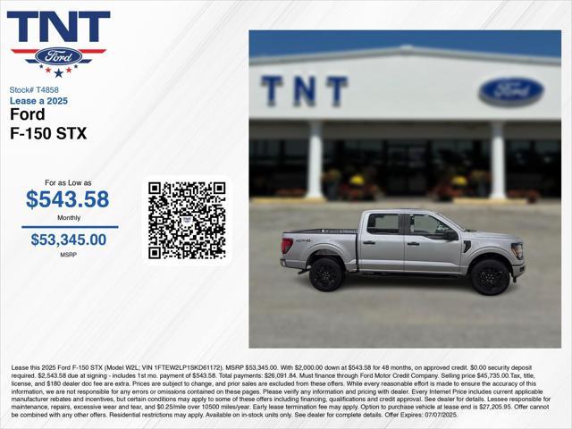 new 2025 Ford F-150 car