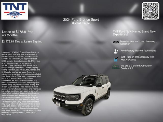 new 2024 Ford Bronco Sport car