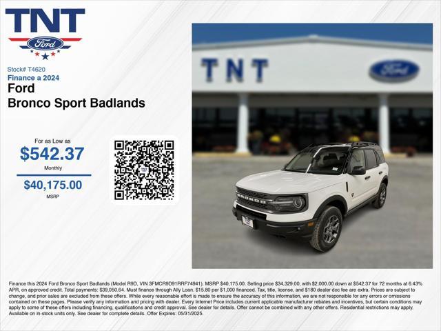 new 2024 Ford Bronco Sport car