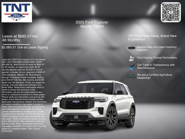 new 2025 Ford Explorer car