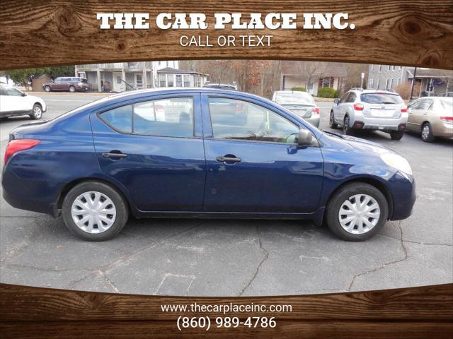 used 2012 Nissan Versa car, priced at $3,950