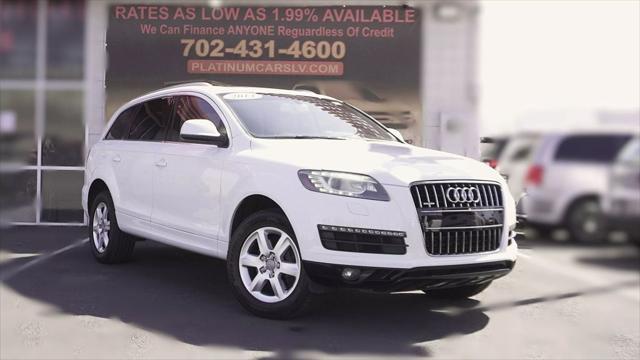 used 2014 Audi Q7 car, priced at $13,999