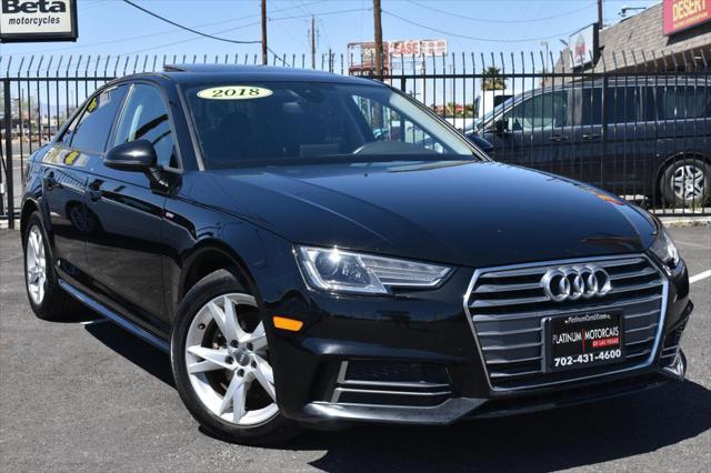 used 2018 Audi A4 car, priced at $17,899