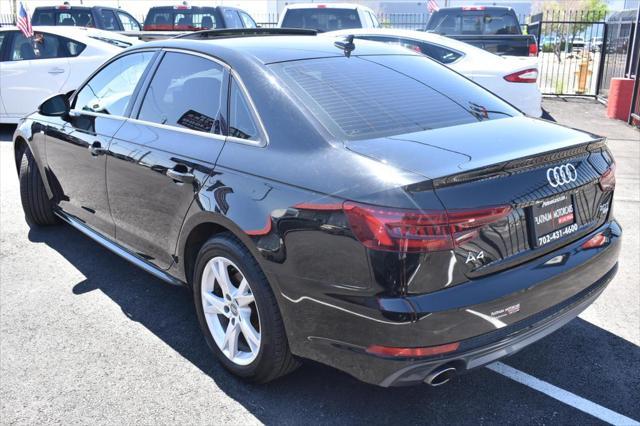 used 2018 Audi A4 car, priced at $17,899