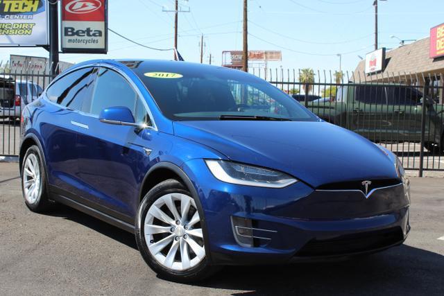 used 2017 Tesla Model X car, priced at $29,999