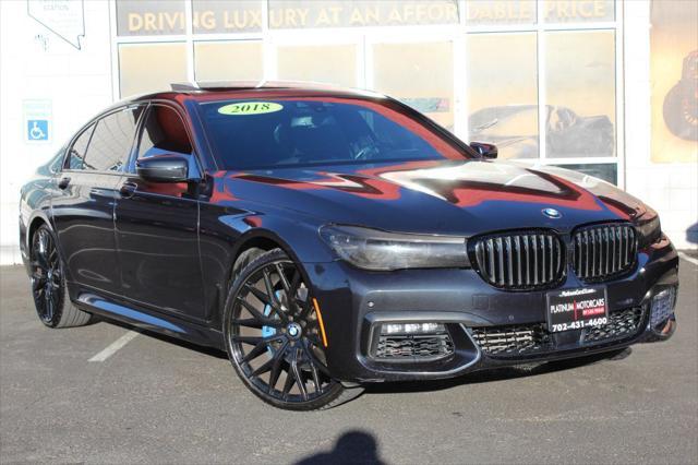 used 2018 BMW 740e car, priced at $16,999