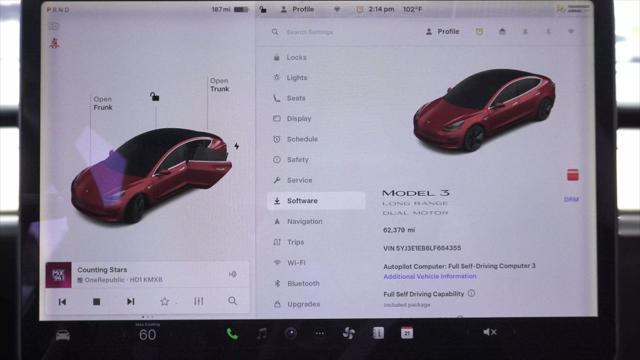 used 2020 Tesla Model 3 car, priced at $24,999