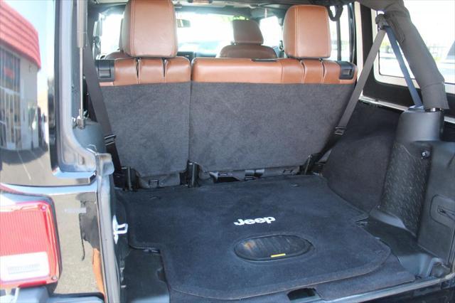 used 2017 Jeep Wrangler Unlimited car, priced at $23,499