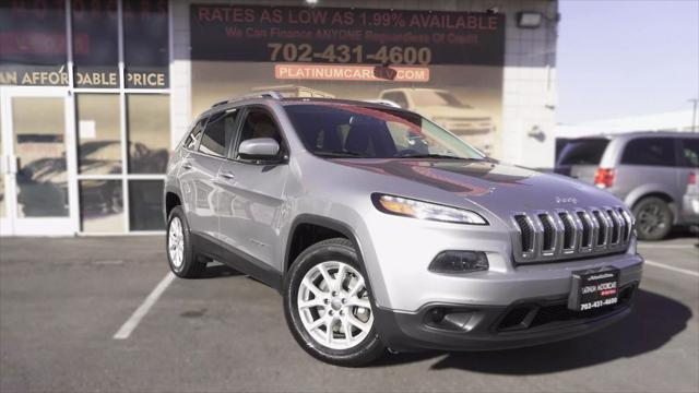 used 2015 Jeep Cherokee car, priced at $10,900