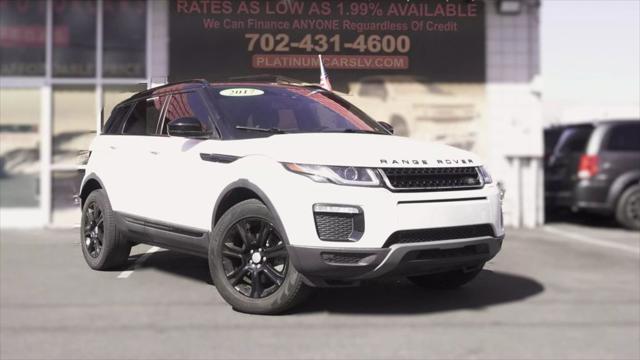 used 2017 Land Rover Range Rover Evoque car, priced at $16,900