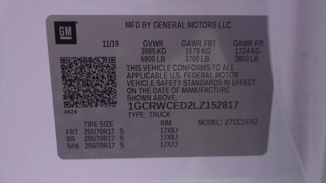 used 2020 Chevrolet Silverado 1500 car, priced at $26,499