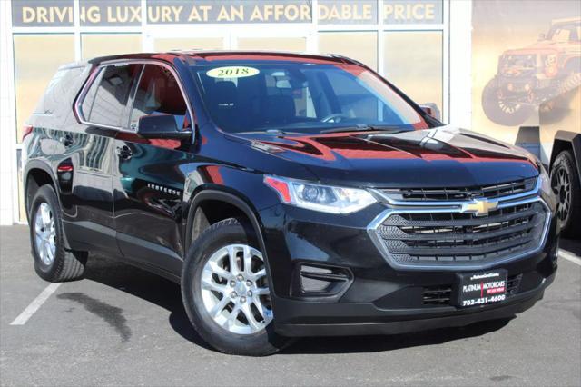 used 2018 Chevrolet Traverse car, priced at $15,499