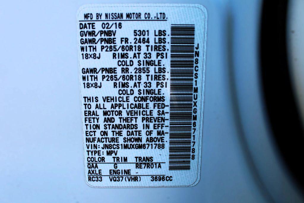 used 2016 INFINITI QX70 car, priced at $16,900