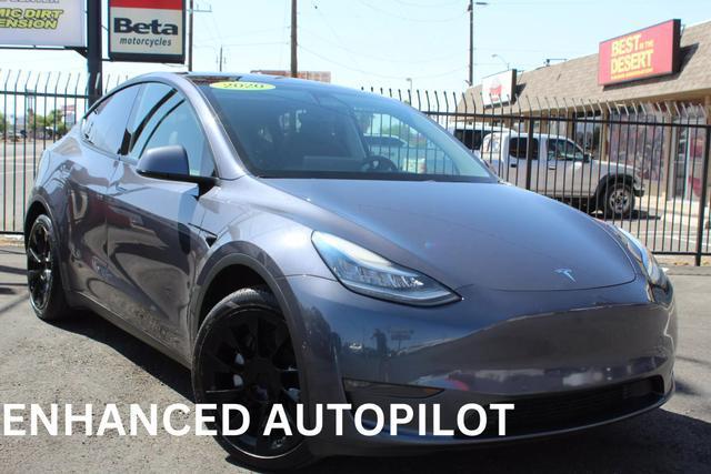 used 2020 Tesla Model Y car, priced at $28,499