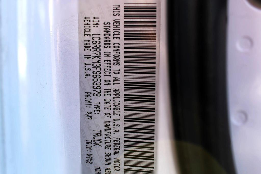 used 2015 Ram 1500 car, priced at $19,900