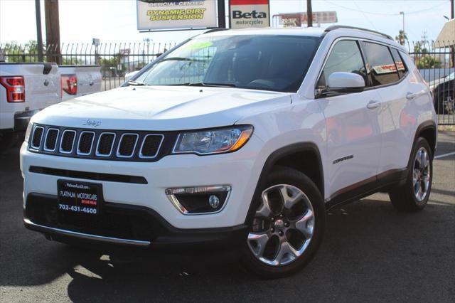 used 2021 Jeep Compass car, priced at $18,999