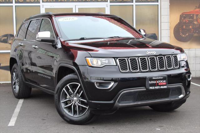 used 2018 Jeep Grand Cherokee car, priced at $16,499