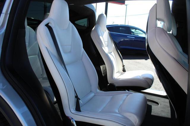 used 2017 Tesla Model X car, priced at $29,999