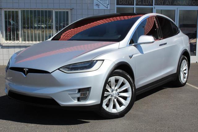 used 2017 Tesla Model X car, priced at $29,999