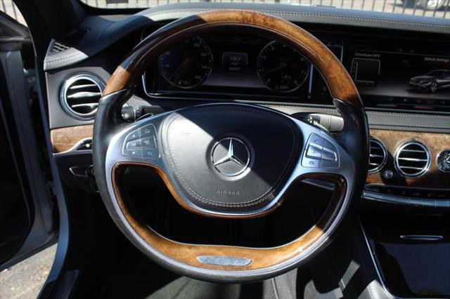 used 2015 Mercedes-Benz S-Class car, priced at $27,499