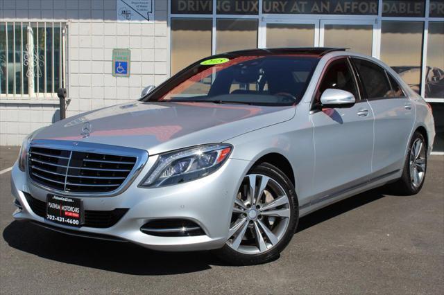 used 2015 Mercedes-Benz S-Class car, priced at $27,499