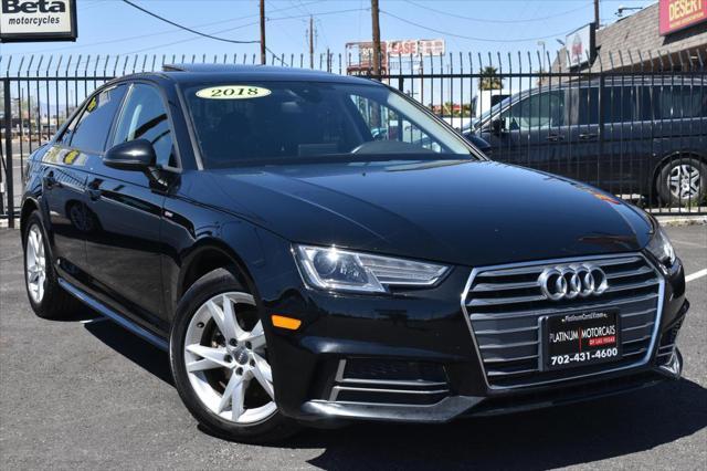 used 2018 Audi A4 car, priced at $17,999