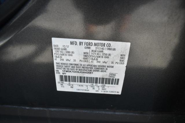 used 2018 Ford Explorer car, priced at $18,999
