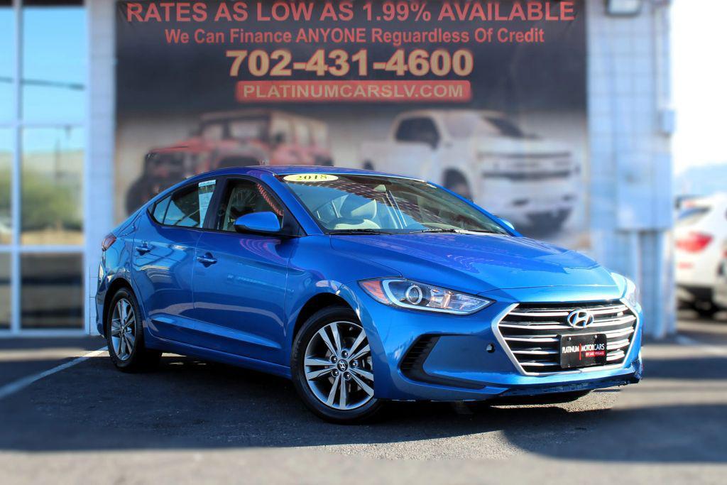 used 2018 Hyundai Elantra car, priced at $11,499