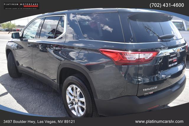 used 2020 Chevrolet Traverse car, priced at $26,499