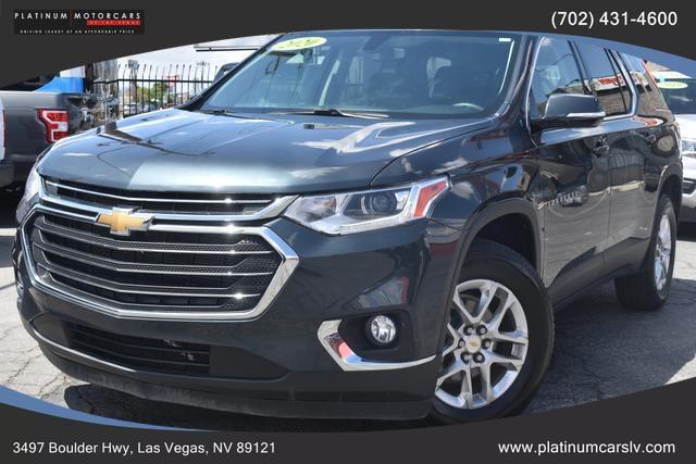 used 2020 Chevrolet Traverse car, priced at $26,499