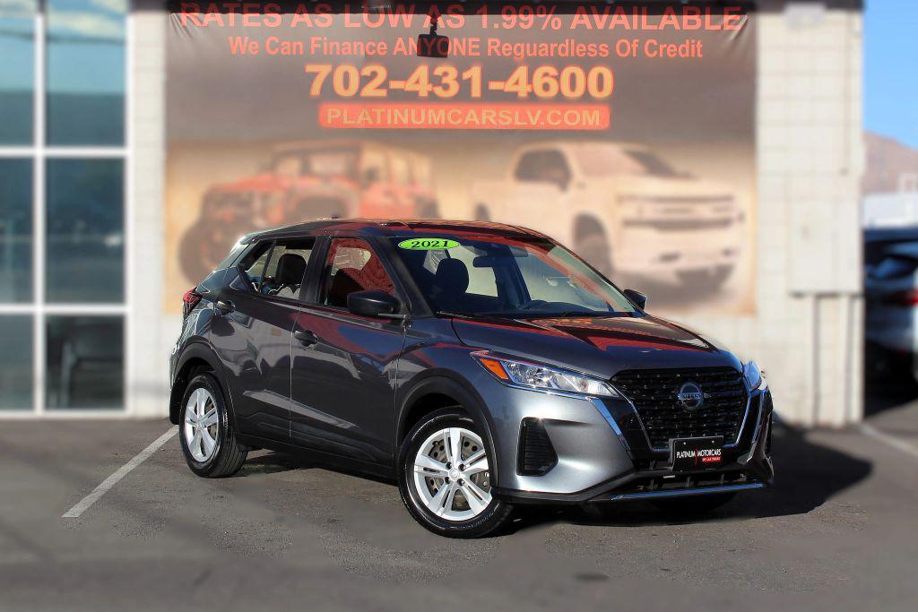 used 2021 Nissan Kicks car, priced at $13,900