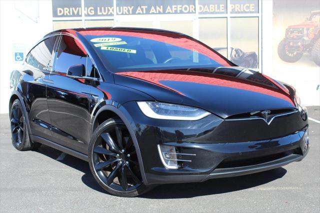 used 2019 Tesla Model X car, priced at $35,999