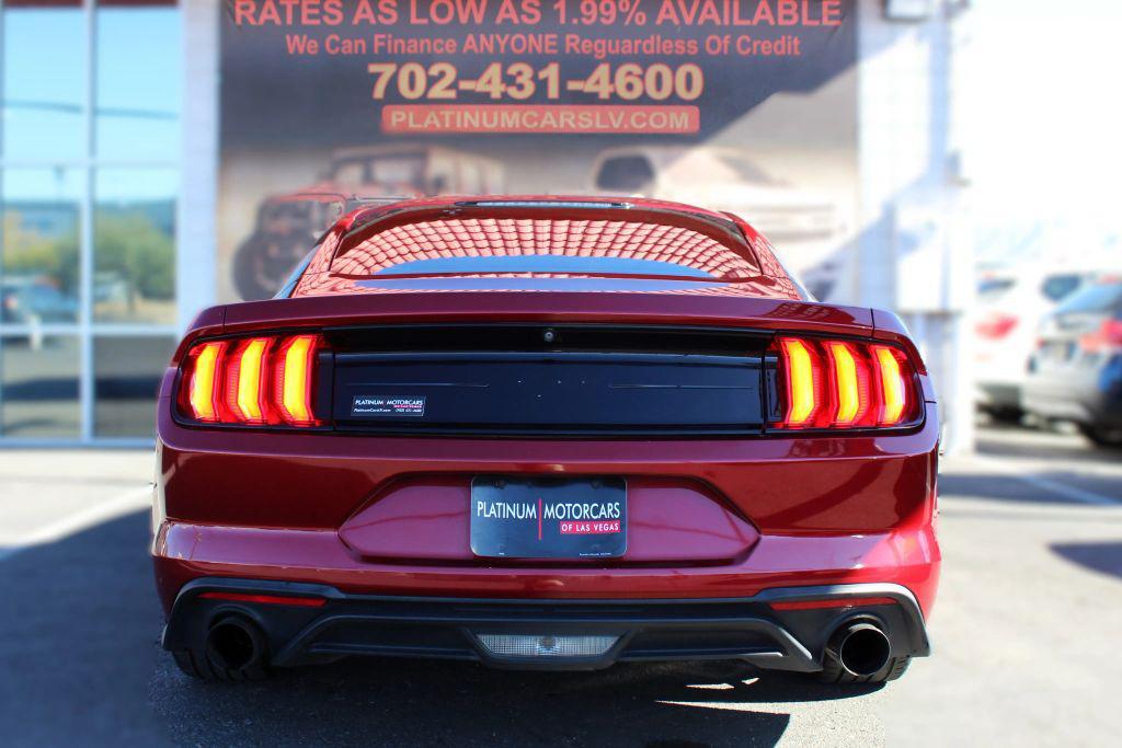 used 2018 Ford Mustang car, priced at $15,900