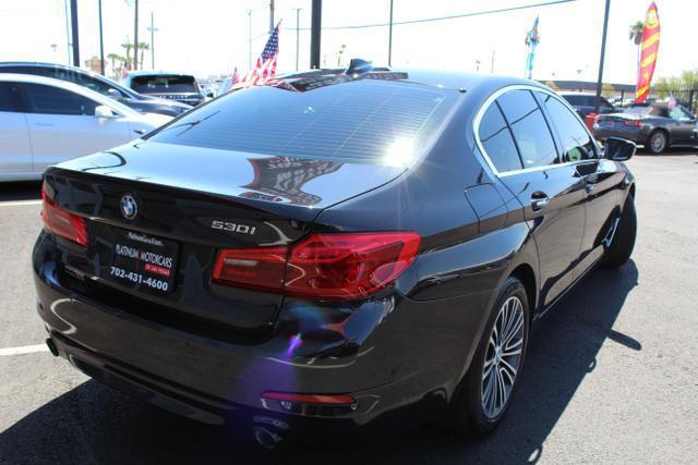 used 2018 BMW 530 car, priced at $20,900