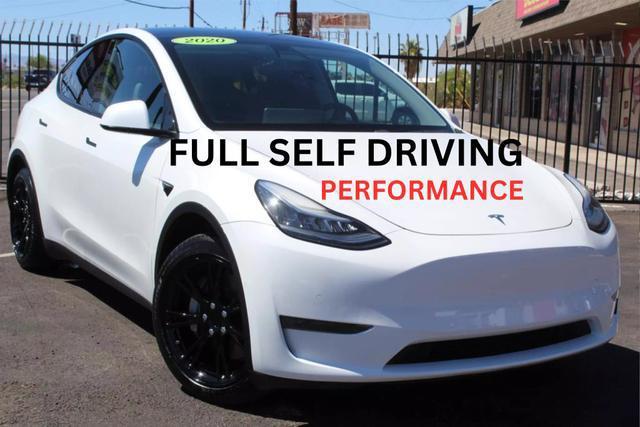 used 2020 Tesla Model Y car, priced at $30,499