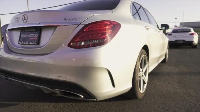 used 2015 Mercedes-Benz C-Class car, priced at $12,999