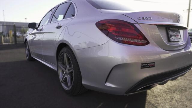used 2015 Mercedes-Benz C-Class car, priced at $12,999