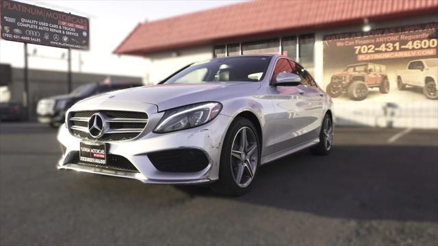 used 2015 Mercedes-Benz C-Class car, priced at $12,999