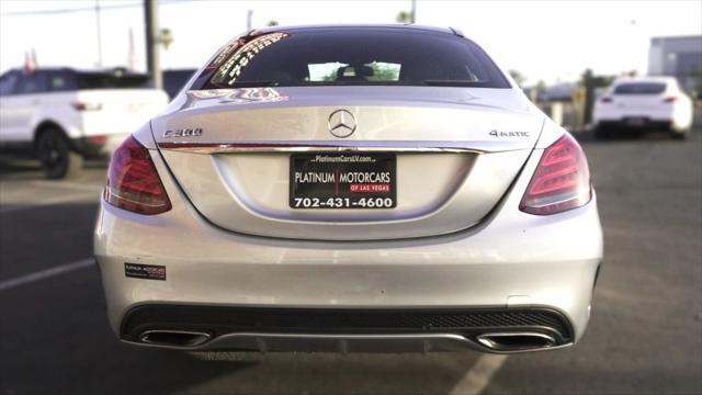 used 2015 Mercedes-Benz C-Class car, priced at $12,999