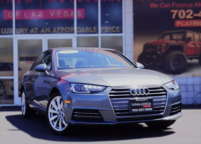 used 2017 Audi A4 car, priced at $13,999