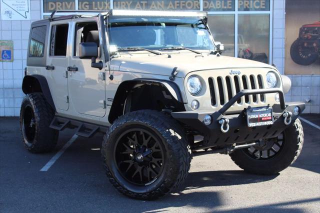 used 2018 Jeep Wrangler JK Unlimited car, priced at $22,499