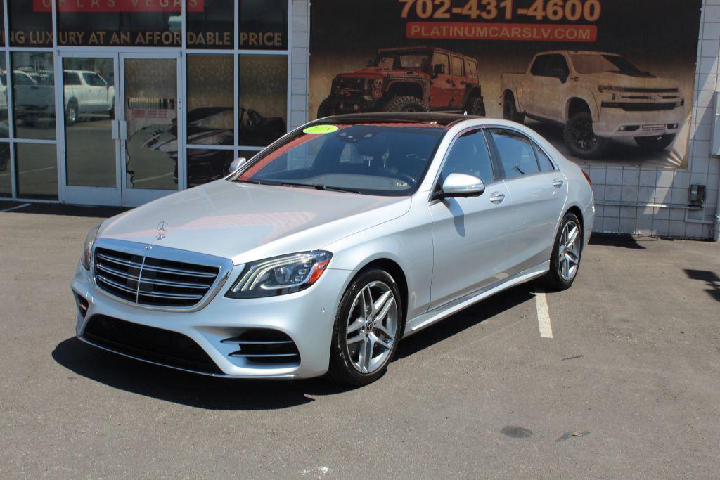 used 2018 Mercedes-Benz S-Class car, priced at $35,900