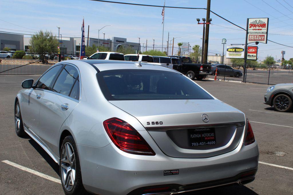 used 2018 Mercedes-Benz S-Class car, priced at $35,900