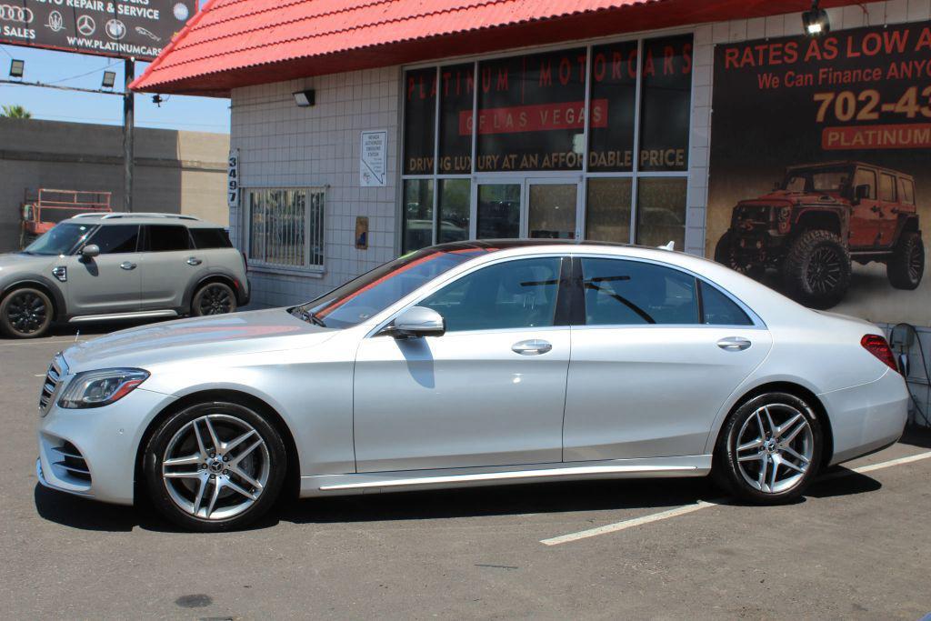used 2018 Mercedes-Benz S-Class car, priced at $35,900